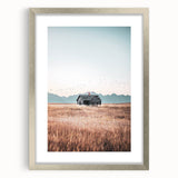 Vintage Rustic Landscape - Farmhouse Art Print
