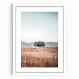 Vintage Rustic Landscape - Farmhouse Art Print