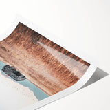 Vintage Rustic Landscape - Farmhouse Art Print