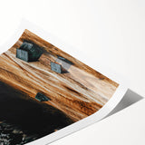 Alpine Serenity - Rustic Mountain Cabin Art