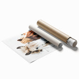 Equine Companions - Rustic Horse Portrait Art