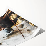 Equine Companions - Rustic Horse Portrait Art