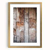 Timeworn Textures - Rustic Wood Detail Art
