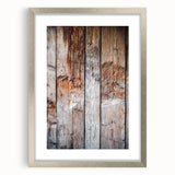 Timeworn Textures - Rustic Wood Detail Art