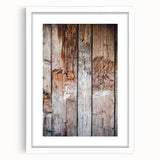 Timeworn Textures - Rustic Wood Detail Art