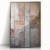 Timeworn Textures - Rustic Wood Detail Art