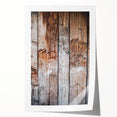 Timeworn Textures - Rustic Wood Detail Art