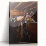 Rustic Saddle and Barn Wall Art for Farmhouse and Western Decor