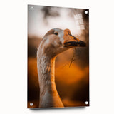 Rustic Goose Portrait Wall Art for Farmhouse and Nature-Inspired Decor