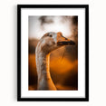 Rustic Goose Portrait Wall Art for Farmhouse and Nature-Inspired Decor