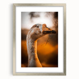 Rustic Goose Portrait Wall Art for Farmhouse and Nature-Inspired Decor