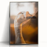 Rustic Goose Portrait Wall Art for Farmhouse and Nature-Inspired Decor