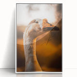 Rustic Goose Portrait Wall Art for Farmhouse and Nature-Inspired Decor