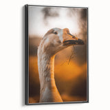 Rustic Goose Portrait Wall Art for Farmhouse and Nature-Inspired Decor