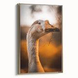 Rustic Goose Portrait Wall Art for Farmhouse and Nature-Inspired Decor