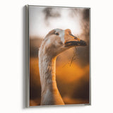 Rustic Goose Portrait Wall Art for Farmhouse and Nature-Inspired Decor