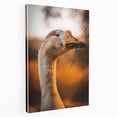 Rustic Goose Portrait Wall Art for Farmhouse and Nature-Inspired Decor