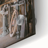 Rustic Workshop Tools Wall Art – Timeless Farmhouse Decor Piece