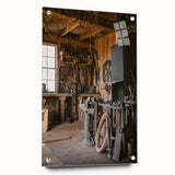 Rustic Workshop Tools Wall Art – Timeless Farmhouse Decor Piece