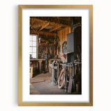 Rustic Workshop Tools Wall Art – Timeless Farmhouse Decor Piece