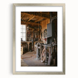 Rustic Workshop Tools Wall Art – Timeless Farmhouse Decor Piece