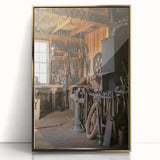 Rustic Workshop Tools Wall Art – Timeless Farmhouse Decor Piece