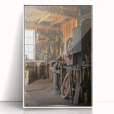 Rustic Workshop Tools Wall Art – Timeless Farmhouse Decor Piece