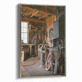 Rustic Workshop Tools Wall Art – Timeless Farmhouse Decor Piece