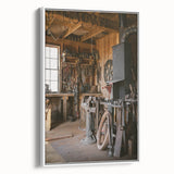 Rustic Workshop Tools Wall Art – Timeless Farmhouse Decor Piece