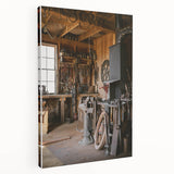 Rustic Workshop Tools Wall Art – Timeless Farmhouse Decor Piece