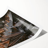 Antique Lamp Oil & Tools Wall Art – Rustic Wooden Farmhouse Decor