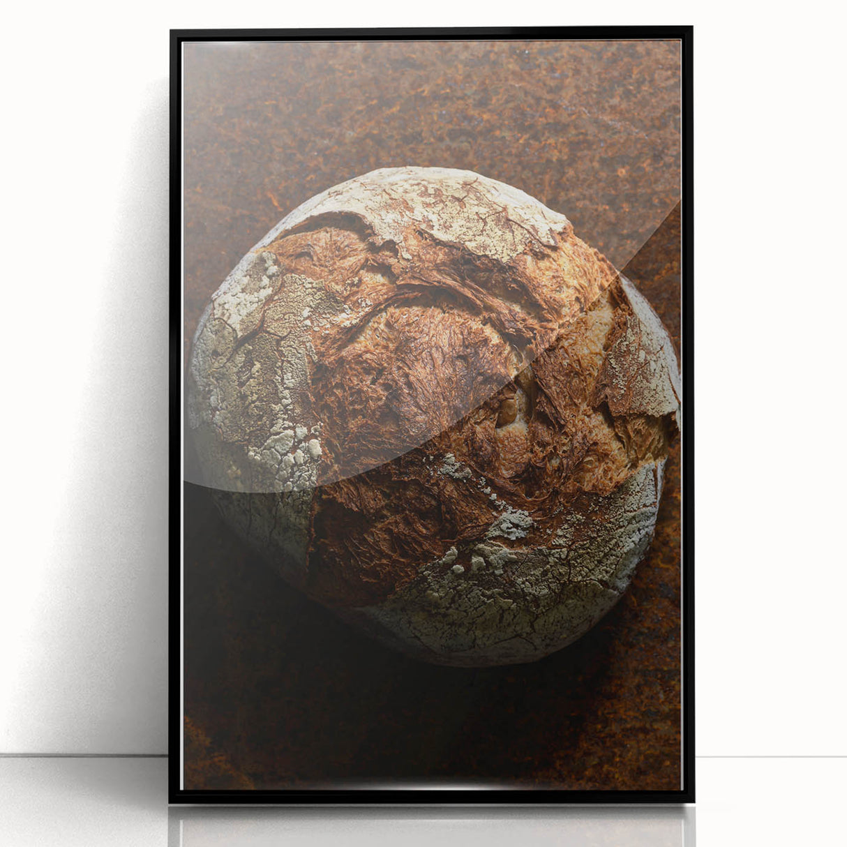 Artisan Sourdough Bread Wall Art – Rustic Kitchen Decor