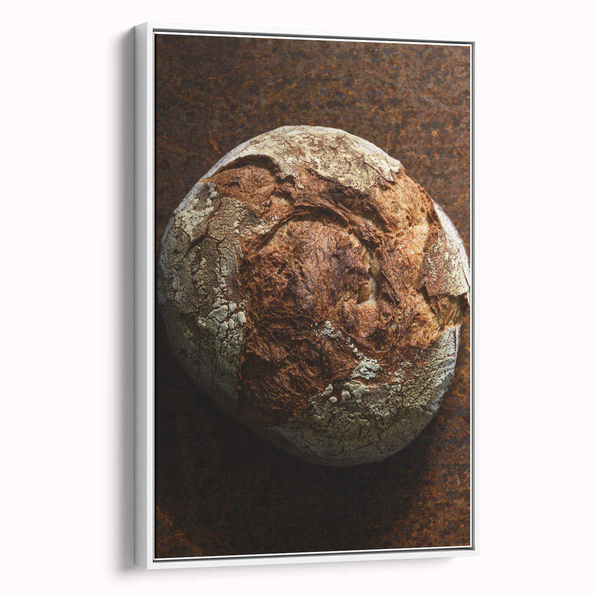 Artisan Sourdough Bread Wall Art – Rustic Kitchen Decor