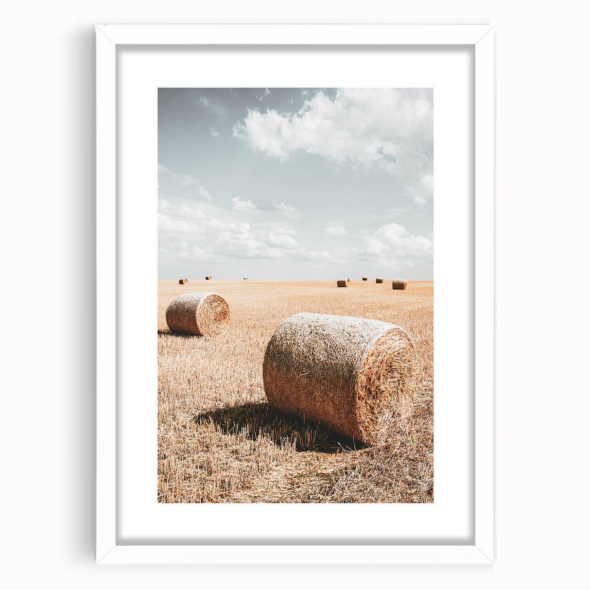 Golden Harvest - Rustic Farmland Art