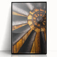 Rustic Windmill Fan Wall Art – Industrial Farmhouse Decor