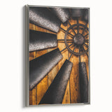 Rustic Windmill Fan Wall Art – Industrial Farmhouse Decor