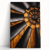 Rustic Windmill Fan Wall Art – Industrial Farmhouse Decor