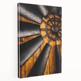 Rustic Windmill Fan Wall Art – Industrial Farmhouse Decor