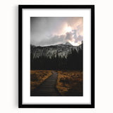 Majestic Mountain Landscape Wall Art – Serene Rustic Decor