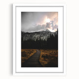 Majestic Mountain Landscape Wall Art – Serene Rustic Decor
