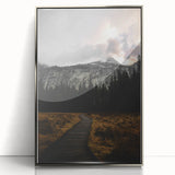 Majestic Mountain Landscape Wall Art – Serene Rustic Decor