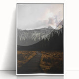 Majestic Mountain Landscape Wall Art – Serene Rustic Decor