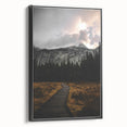 Majestic Mountain Landscape Wall Art – Serene Rustic Decor
