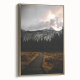 Majestic Mountain Landscape Wall Art – Serene Rustic Decor