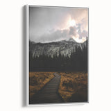 Majestic Mountain Landscape Wall Art – Serene Rustic Decor