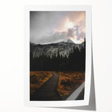 Majestic Mountain Landscape Wall Art – Serene Rustic Decor