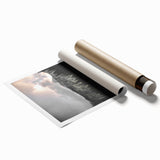 Majestic Mountain Landscape Wall Art – Serene Rustic Decor