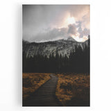 Majestic Mountain Landscape Wall Art – Serene Rustic Decor