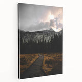 Majestic Mountain Landscape Wall Art – Serene Rustic Decor
