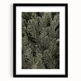 Evergreen Pine Needles Art - Rustic Nature Wall Decor